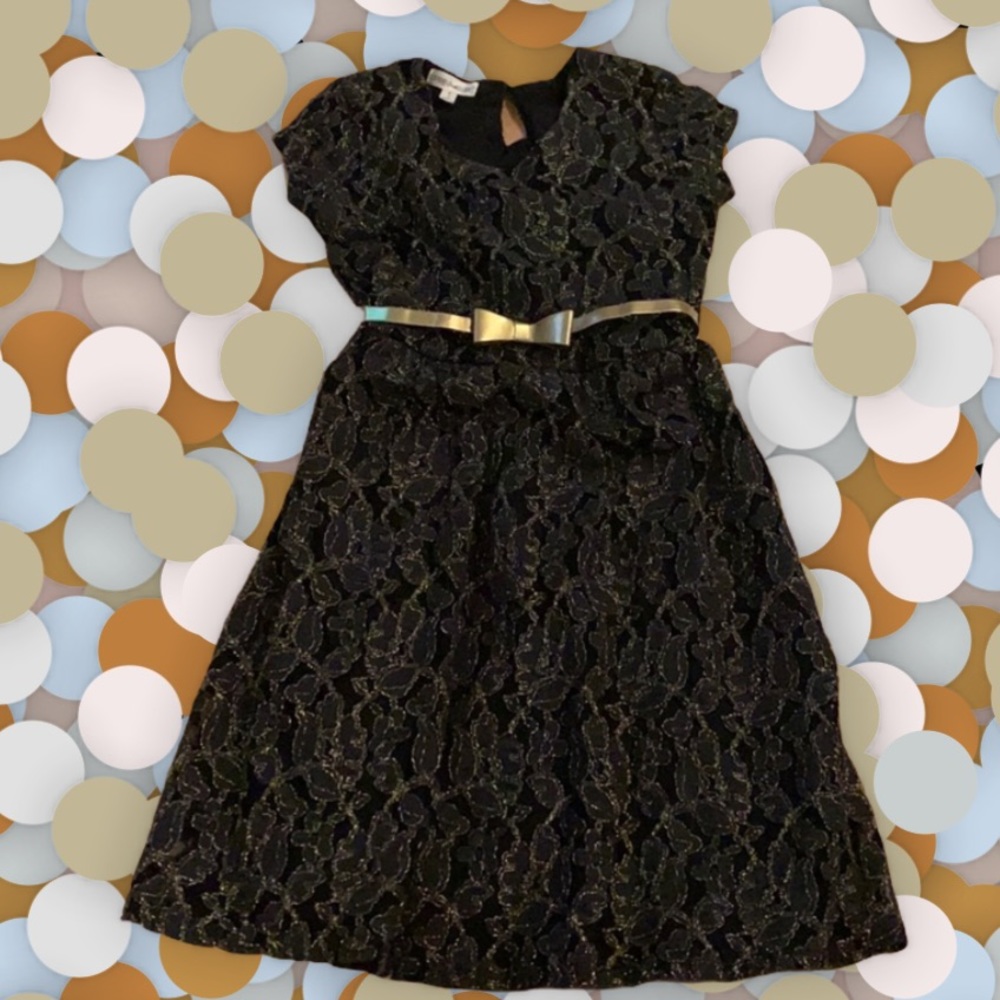 Black & Gold Dress